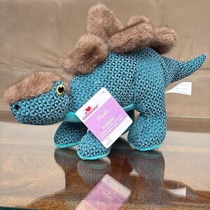 Fuzzy Stegosaurus Plush Prehistoric Jurassic Stuffed Animal Way To Celebrate New